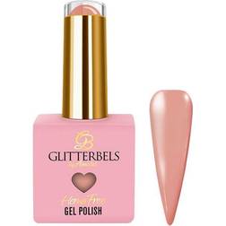 Glitterbels Gel Polish Hema Free Pinks Peach Tea 8ml