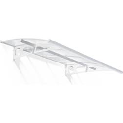 Canopia by Palram White Bordeaux 2230 Door Canopy 2.2 x 1.4m