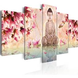 Artgeist Siddhartha Zen mediterende Buddha Billede 200x100cm