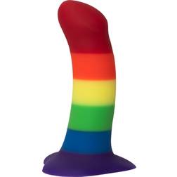 Fun Factory Amor kleiner Dildo mit Saugnapf Pride-Rainbow