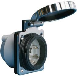 Marinco 303SSEL-B 30A Power Inlet 125V