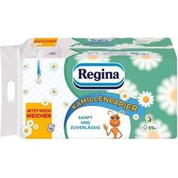 Regina Toilettenpapier 150 Blatt je Rolle, 3-lagig, 16