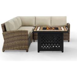 Crosley Furniture Bradenton Collection Outdoor Lounge Set