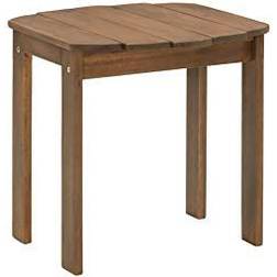 Linon 20155T36-01-KD-U Teak Adirondack Sidebord