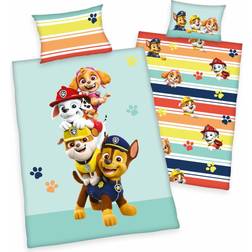 Herding Flanell Baby Bettwäsche Paw Patrol 100x135 Hunde 26324/04.063 100x200cm