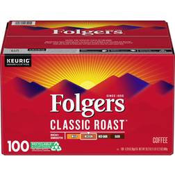 Folger's Medium Classic Roast Coffee 100 Cup