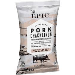 Epic Maple Bacon Pork Cracklings Keto Friendly Paleo