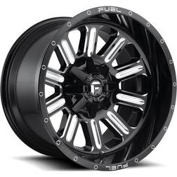 Fuel Off-Road Hardline D620 Wheel, 22x10 with 8 on 180 Bolt Pattern