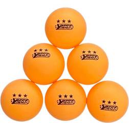 Best Sporting 6 Orange Bordtennisbolde 40mm Diameter