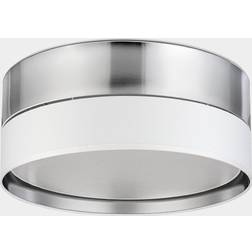 TK LIGHTING Hilton loftlampe, hvid/sølv Pendel