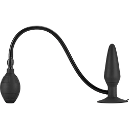 Malesation Inflatable Silicone Large Butt Plug Black