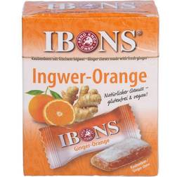 IBONS Ingwer Orange Box Kaubonbons