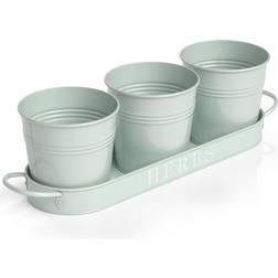 Barnyard Farmhouse Herb Garden Planter Planter Set