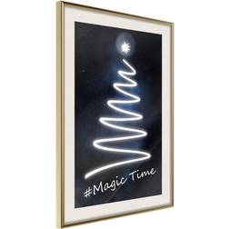 Artgeist Poster Bright Christmas Tree 20x30 Tavla