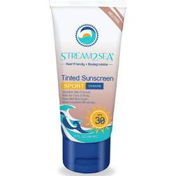 Stream 2 Sea SPF 30 Helt Naturligt Biologiskt Nedbrytbart Och Revsäkert Solskyddsmedel