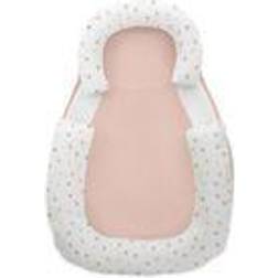 Kikkaboo Baby Lagerungskissen 60 x 40 cm Memory Foam, Baumwolle, rutschfest rosa