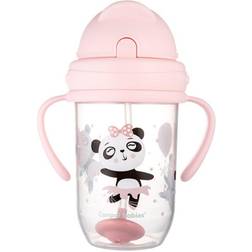 Canpol babies Tasse Anti Égouttement avec Paille Exotic Animals Panda