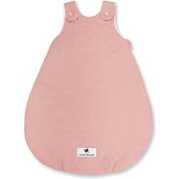 Julius Zöllner Babyschlafsack Musselin dusty rose 50/56