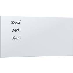 vidaXL Pizarra Magnética De Pared Vidrio Templado Blanco 60x30 cm