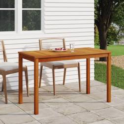 vidaXL Table de jardin 110x55x67 cm Bois d'acacia solide