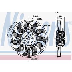 Nissens 85692 Lüfter, Kühler