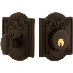 Nostalgic Warehouse MEAMEA_1CYL_238_NA Meadows Single Cylinder Deadbolt Keyed