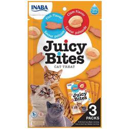 INABA Juicy Bites Fish & Clam 3x11g