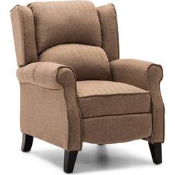 Eaton herringbone recliner Armchair