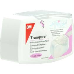 3M Transpore Cerotto Cm 2.5 x 5 Mt Dispenser 1 Pezzo
