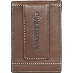 Wolverine Raider Full Grain Oil Tan Leather Front Pocket Wallet