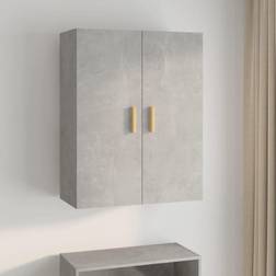 vidaXL Concrete grey Hanging Wall Cabinet