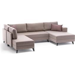 Hanah Home Efsun Crema Cama Rinconera Sofá