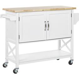 Beliani De Cocina Mele 102 Carrito Mesa