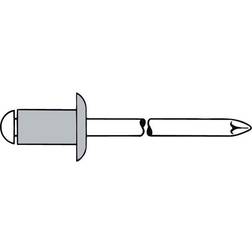 Blindnitter Rustfrit Stål Aluminium Set of 500