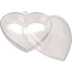 Glorex Kunststoff-Herz 9,5 cm
