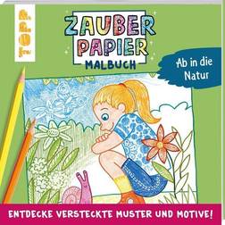 Zauberpapier Malbuch Ab in die Natur