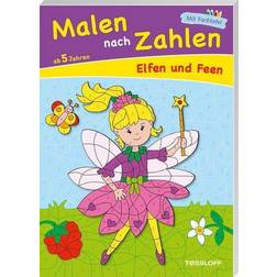 Malen nach Zahlen Elfen und Feen. Ab 5 Jahren