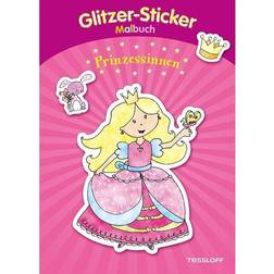 Glitzer-Sticker Malbuch. Prinzessinnen