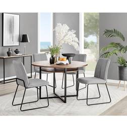 Furniturebox Light Adley Wood Dining Set
