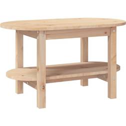 vidaXL 80 x 45 x 45 cm Bois Massif De Pin Table Basse