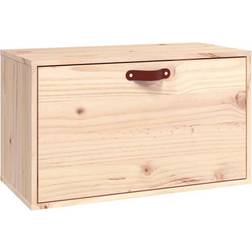 vidaXL 60 x 30 x 35 cm Massivt Fyrretræ Vægskab