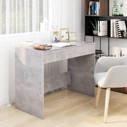 vidaXL Concrete Writing Desk