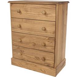 Home Source Cotswold 4 Chest of Drawer