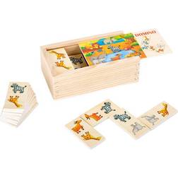 Small Foot Safari Animals Domino Set