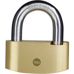 Yale Y2B/80/138/1 Laiton 80 mm 3 Clés
