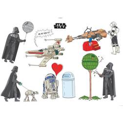 Komar Wandtattoo Star Wars Treatment 9 St, 100