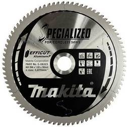 Makita E-06323 Circular saw blade 260 x 30 x 1.85 mm Number of cogs: 81 1 pcs