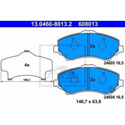 ATE Bremsbelagsatz, Scheibenbremse Vorderachse 13.0460-8013.2