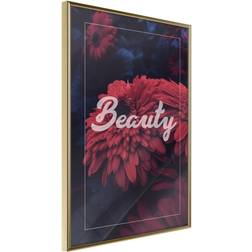 Artgeist Beauty 20 x 30 cm Guldramme Plakat