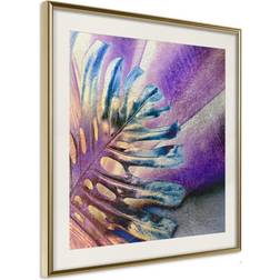 Artgeist Tavla Multicoloured Leaf 20x20 Poster